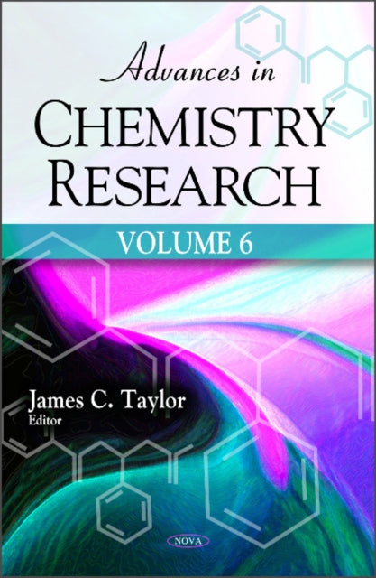 Book cover of: Advances in Chemistry Research. By: Taylor, James C.