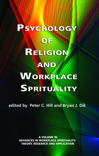Book cover of: Psychology of Religion and Workplace Spirituality. By: Louis W. Fry