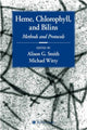 Book cover of: Heme, Chlorophyll, and Bilins. By: Alison Smith