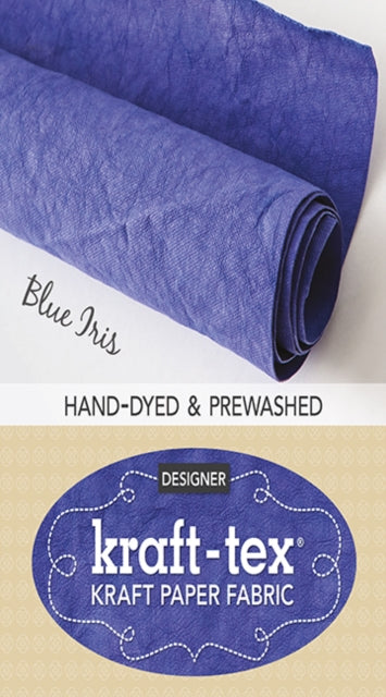 Book cover of: kraft-tex® Designer, Blue Iris