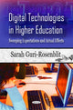 Book cover of: Digital Technologies in Higher Education. By: Sarah Guri-Rozenblit