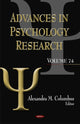 Book cover of: Advances in Psychology Research. By: Alexandra M. Columbus