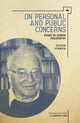 Book cover of: On Personal and Public Concerns. By: Eliezer Schweid