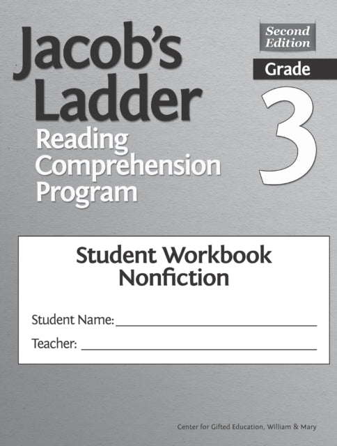 Book cover of: Jacob's Ladder Reading Comprehension Program. By: Clg Of Clg Of William And Mary/Ctr Gift Ed