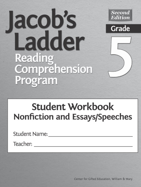 Book cover of: Jacob's Ladder Reading Comprehension Program