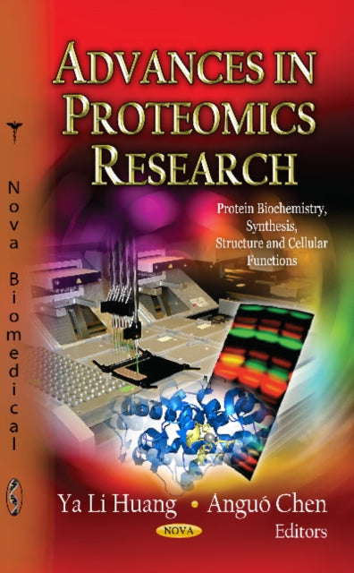 Book cover of: Advances in Proteomics Research. By: Ya Li Huang