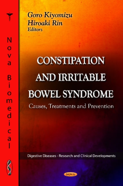 Book cover of: Constipation & Irritable Bowel Syndrome. By: Goro Kiyomizu