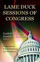 Book cover of: Lame Duck Sessions of Congress. By: Garfield I. Cooke