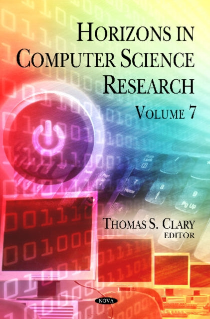Book cover of: Horizons in Computer Science Research. By: Thomas S. Clary