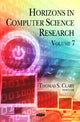 Book cover of: Horizons in Computer Science Research. By: Thomas S. Clary