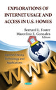 Book cover of: Explorations of Internet Usage & Access in U.S. Homes. By: Bernard L. Foster