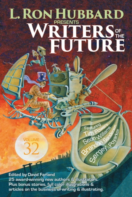 Book cover of: L. Ron Hubbard Presents Writers of the Future Volume 32. By: L. Ron Hubbard