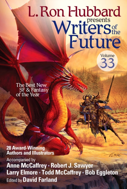 Book cover of: Writers of the Future Volume 33. By: L. Ron Hubbard