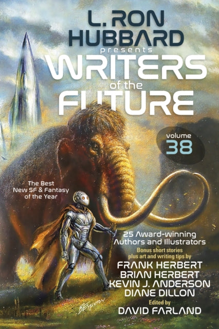 Book cover of: Writers of the Future Volume 38. By: L. Ron Hubbard
