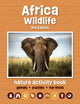 Book cover of: Africa Wildlife Nature Activity Book. By: Waterford Press Staff