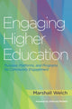 Book cover of: Engaging Higher Education. By: Marshall Welch