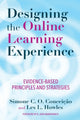 Book cover of: Designing the Online Learning Experience. By: Simone C. O. Conceição