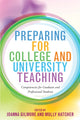 Book cover of: Preparing for College and University Teaching. By: Molly Hatcher