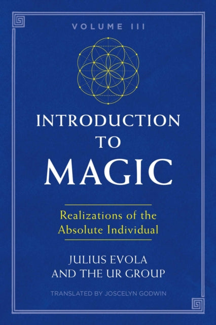 Book cover of: Introduction to Magic, Volume III. By: Julius Evola