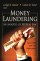 Book cover of: Money Laundering. By: Carlyle M. Bennett