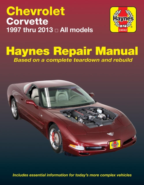 Book cover of: Chevrolet Corvette (97-13) Haynes Repair Manual (USA). By: Haynes Publishing