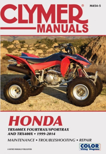 Book cover of: Clymer Honda TRX400Ex Fourtrax/Sportrax. By: Penton Staff