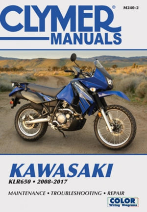 Clymer Kawasaki KLR650, 2008-17