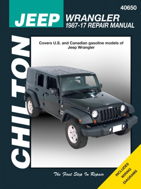 Book cover of: Jeep Wrangler ('87-'17) (Chilton). By: Haynes Publishing