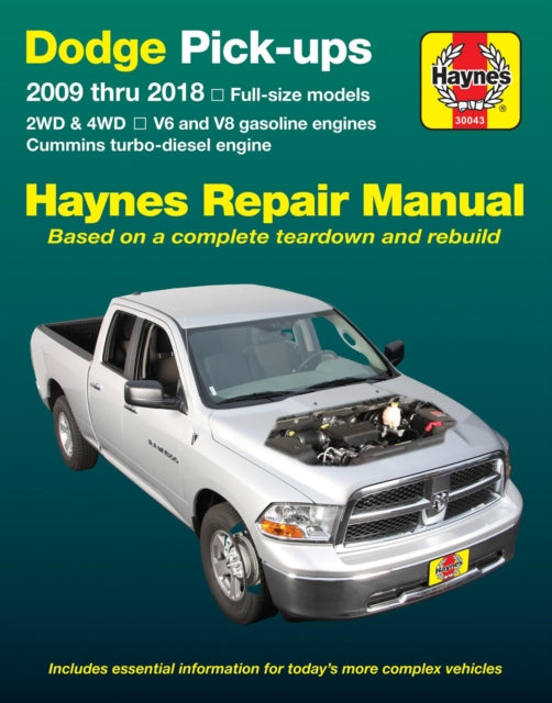 Dodge Pick Ups (09 - 16), 2009-16 9781620923429 Editors of Haynes Manuals
