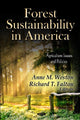 Book cover of: Forest Sustainability in America. By: Anne M. Weston