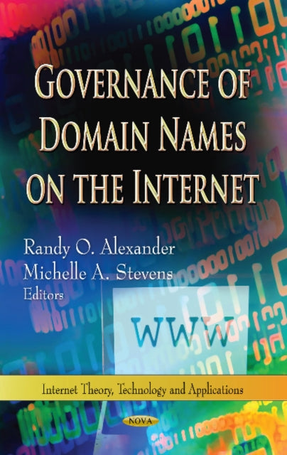 Book cover of: Governance of Domain Names on the Internet