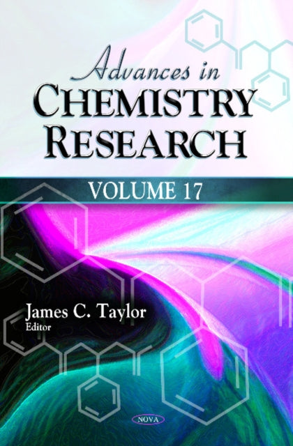 Book cover of: Advances in Chemistry Research. By: Taylor, James C.