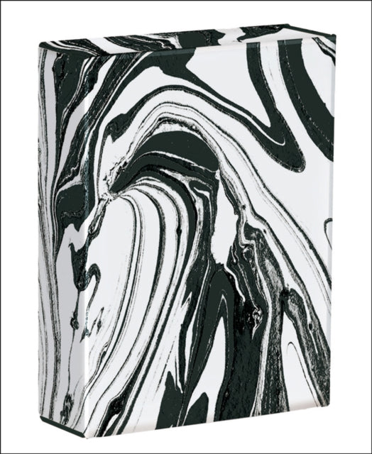 Book cover of: Black and White Marble Playing Cards