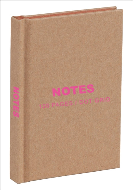 Book cover of: Kraft and Pink Mini Notebook