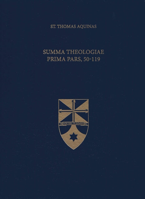 Book cover of: Summa Theologiae Prima Pars, 50-119. By: Thomas Aquinas