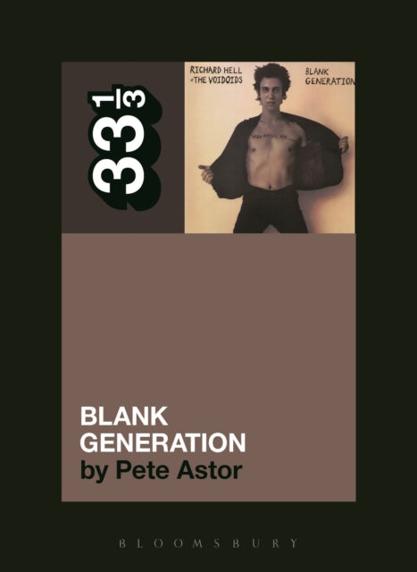 Book cover of: Richard Hell and the Voidoids' Blank Generation