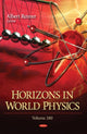 Book cover of: Horizons in World Physics