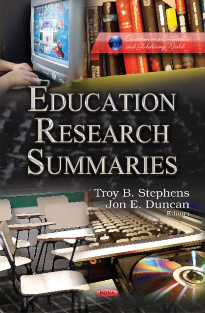 Book cover of: Education Research Summaries. By: Troy Stephens