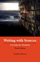 Book cover of: Writing with Sources. By: Gordon Harvey