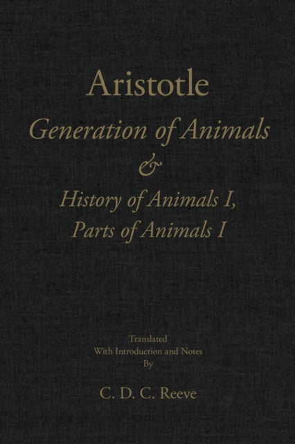 Generation of Animals & History of Animals I, Parts of Animals I