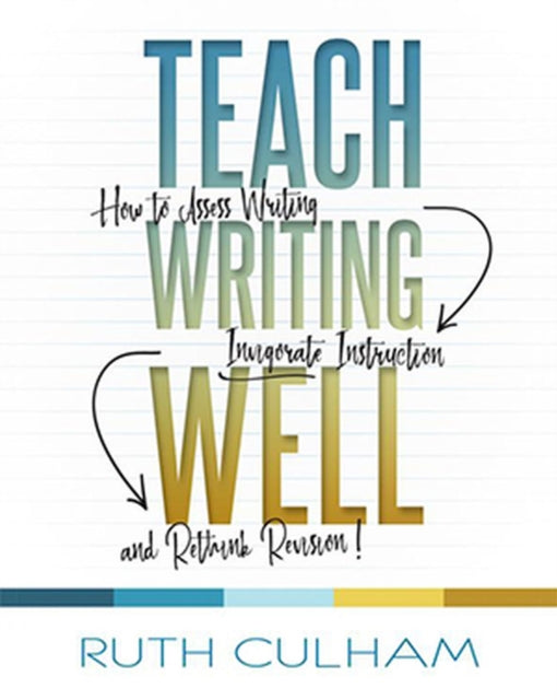 Book cover of: Teach Writing Well. By: Ruth Culham