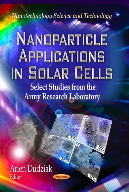 Book cover of: Nanoparticle Applications in Solar Cells