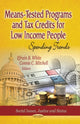 Book cover of: Means-Tested Programs & Tax Credits for Low Income People. By: Efrain B. White