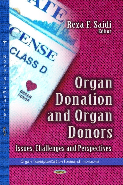 Book cover of: Organ Donation & Organ Donors