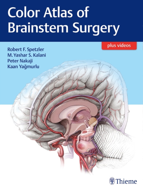 Book cover of: Color Atlas of Brainstem Surgery. By: Robert F. Spetzler