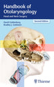 Book cover of: Handbook of Otolaryngology. By: David Goldenberg
