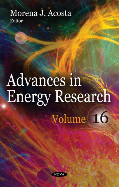 Book cover of: Advances in Energy Research. By: Morena J. Acosta