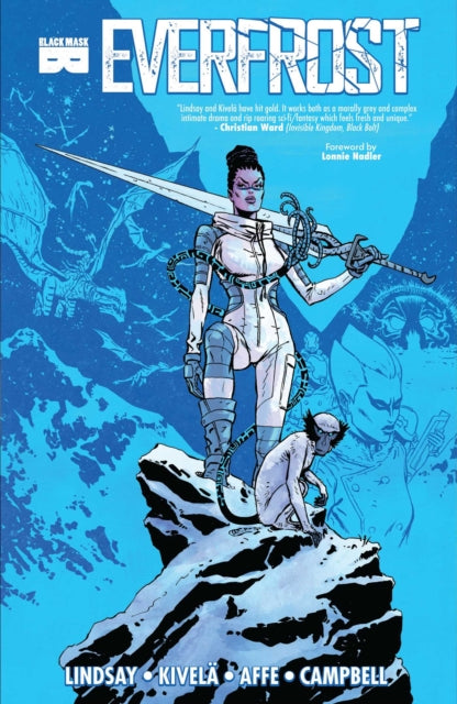 Book cover of: Everfrost. By: Ryan K. Lindsay