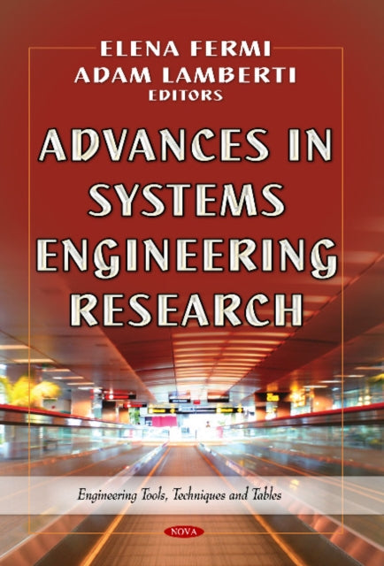 Book cover of: Advances in Systems Engineering Research. By: Elena Fermi