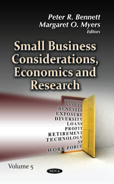 Book cover of: Small Business Considerations, Economics & Research. By: Peter R. Bennett